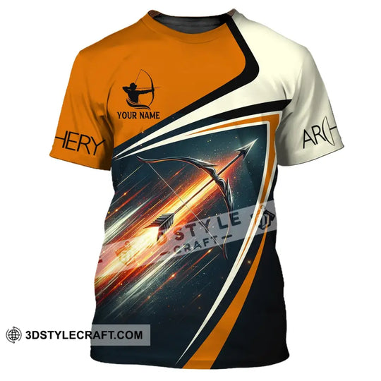 Unisex Shirt, Custom Name T-Shirt, Gifts for Archery Players, Archery Club Shirt style option 2