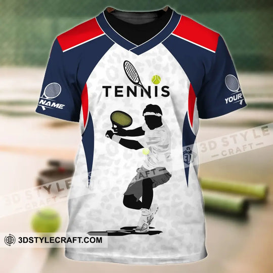 Unisex Shirt - Custom Name T-Shirt, Tennis Lover, Tennis Player Shirt style option 2