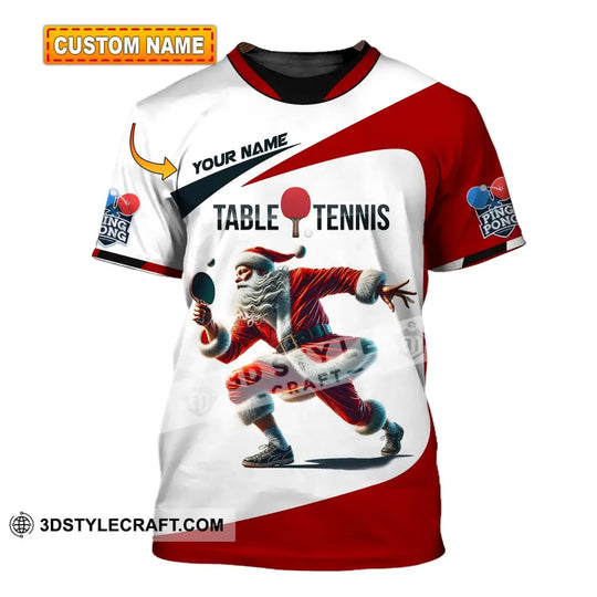 Unisex Shirt, Custom Name Table Tennis Shirt, Table Tennis Polo Long Sleeve, Table Tennis Club Uniform, Table Tennis Lover Gift style option 1
