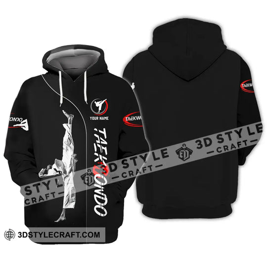 Unisex Shirt - Custom Name Shirt Taekwondo style option 3