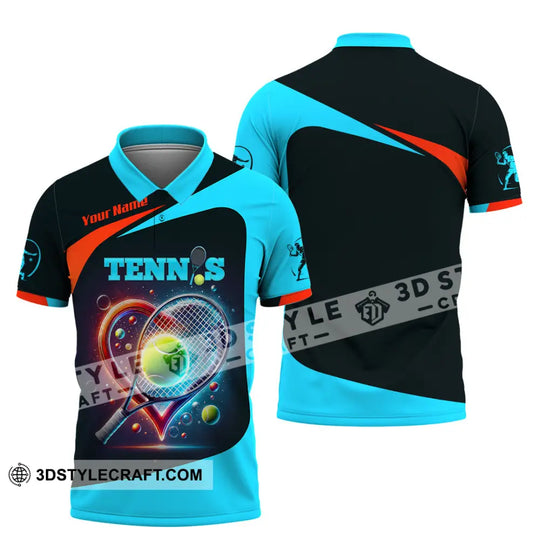 Unisex Shirt, Custom Name Tennis T-Shirt, Tennis Hoodie Long Sleeve Shirt, Gift for Tennis Lovers style option 4