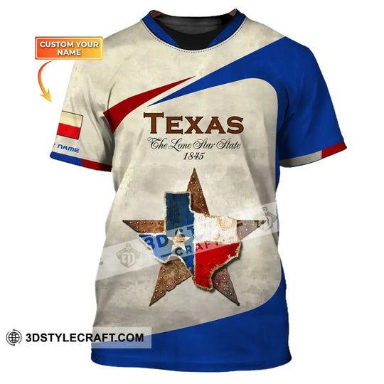 Unisex Shirt, Custom Name Texas Shirt, Texas Cities Shirts, Texas Home T-Shirt style option 1