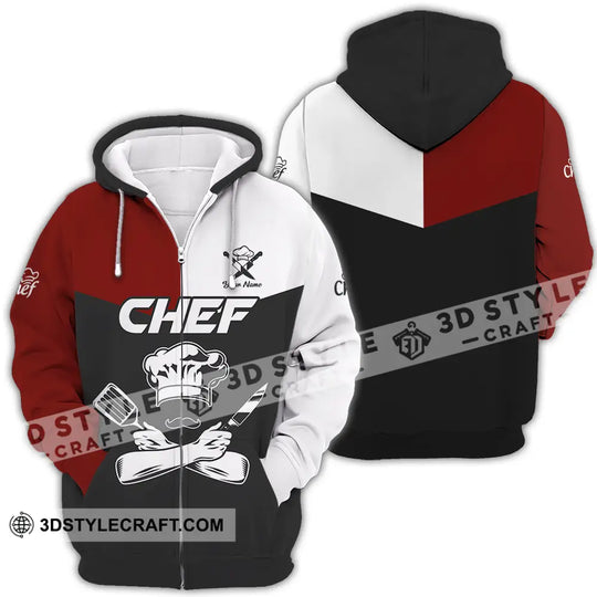 Unisex Shirt - Custom Name Shirt The Strongest Chef style option 4