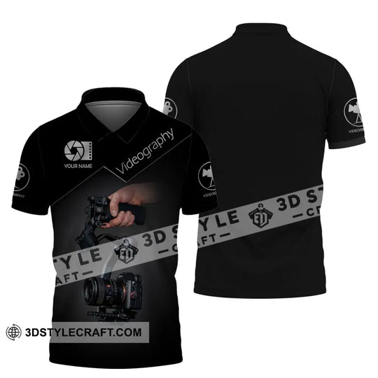 Unisex Shirt, Custom Name Videography Shirt, Photography T-Shirt, Gift For Videographers style option 4