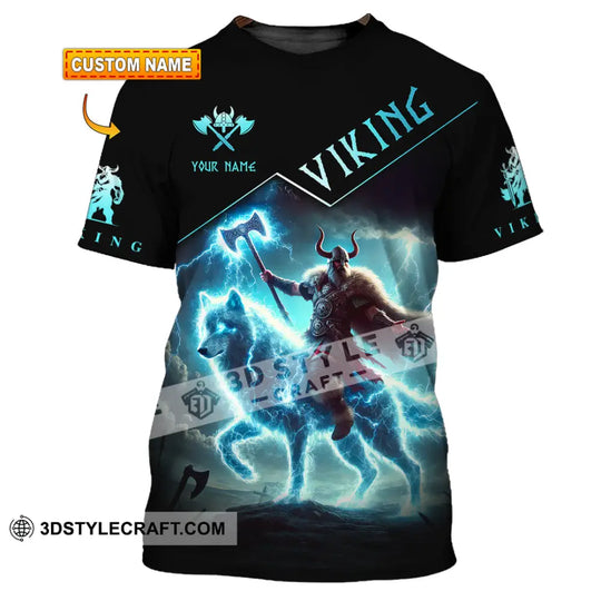 Unisex Shirt, Custom Name Viking Shirt, Game T-Shirt, Gamer Gift style option 1