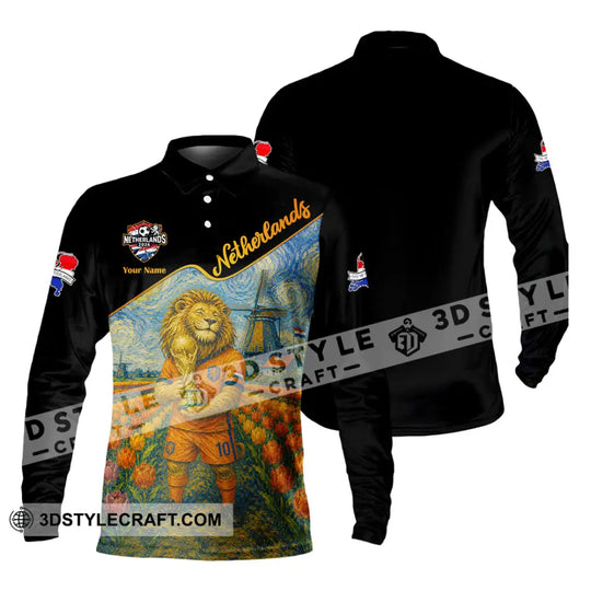 Unisex Shirt - Custom Netherlands Shirt style option 4