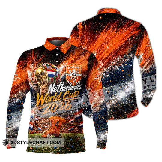 Unisex Shirt - Custom Netherlands Shirt style option 4
