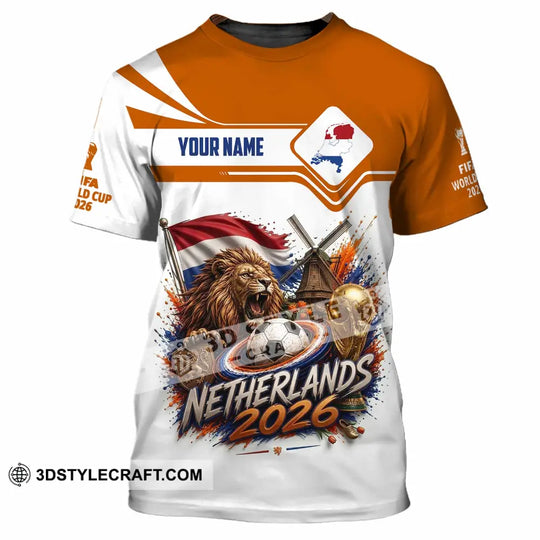 Unisex Shirt - Custom Netherlands Shirt style option 4