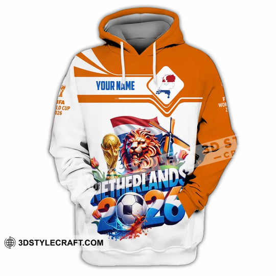 Unisex Shirt - Custom Netherlands World Cup 2026 Shirt style option 2
