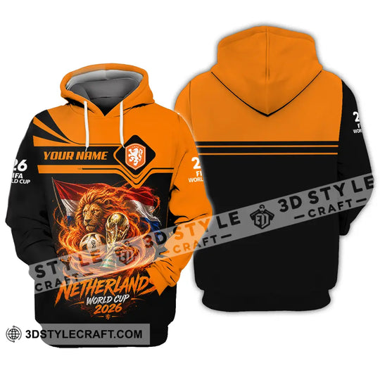 Unisex Shirt - Custom Netherlands World Cup 2026 Shirt style option 3