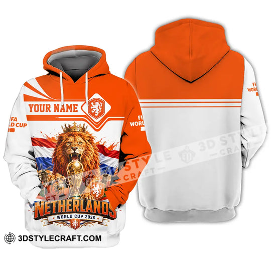 Unisex Shirt - Custom Netherlands World Cup 2026 Shirt style option 3