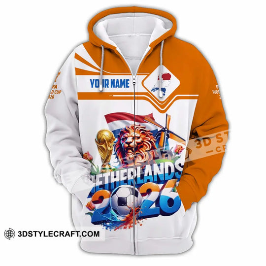 Unisex Shirt - Custom Netherlands Shirt style option 3