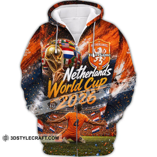 Unisex Shirt - Custom Netherlands Shirt style option 3