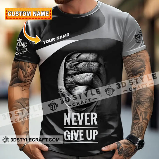 Unisex Shirt - Custom Never Give Up Shirt style option 1