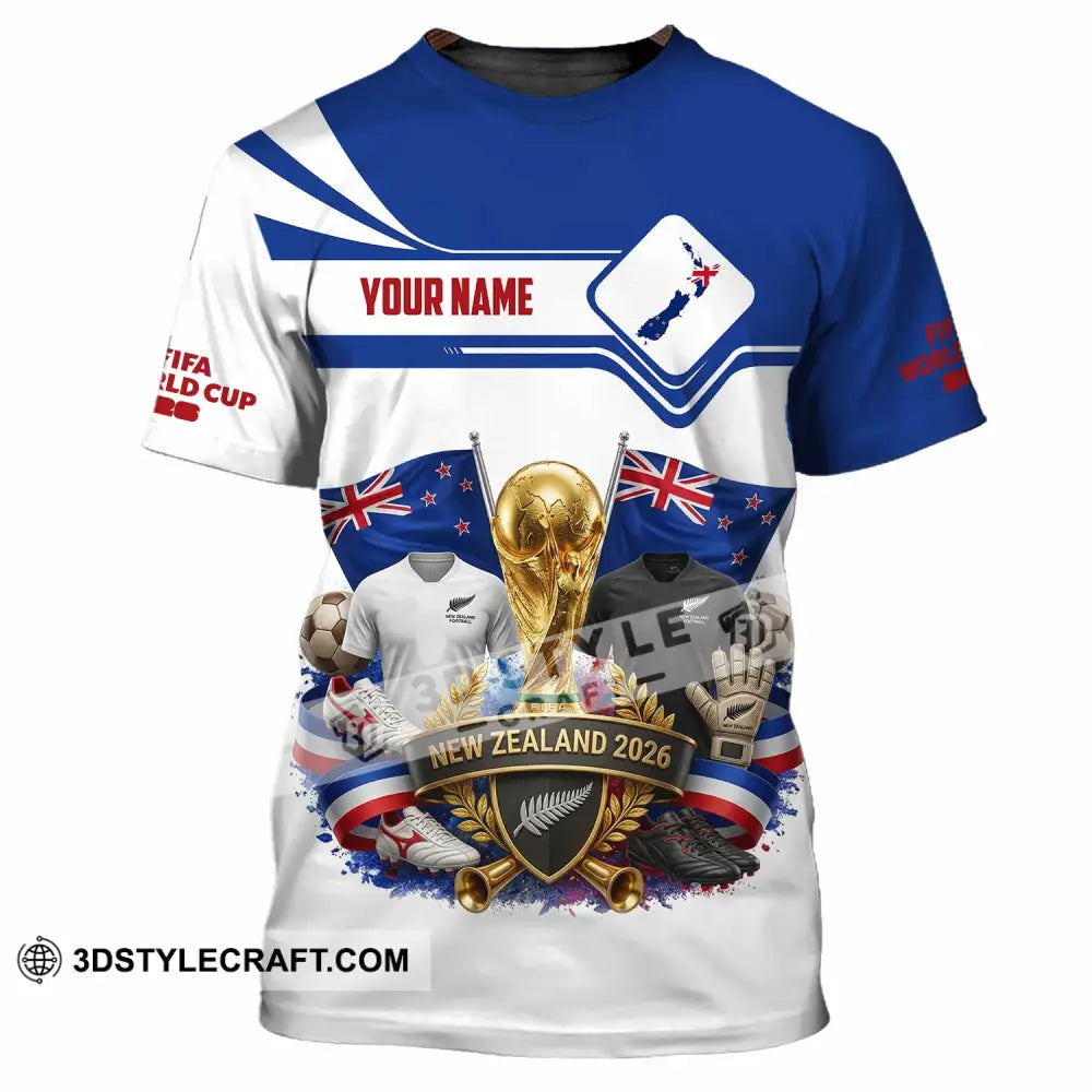 Unisex Shirt - Custom New Zealand World Cup 2026 Shirt - T-Shirt / S - T-shirt