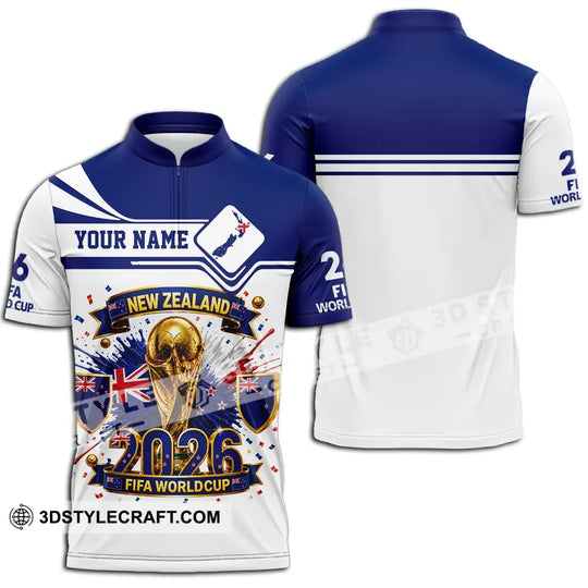 Unisex Shirt - Custom New Zealand World Cup 2026 Shirt style option 2