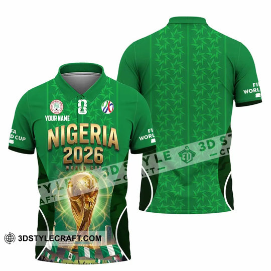 Unisex Shirt - Custom Nigeria World Cup 2026 Shirt style option 2
