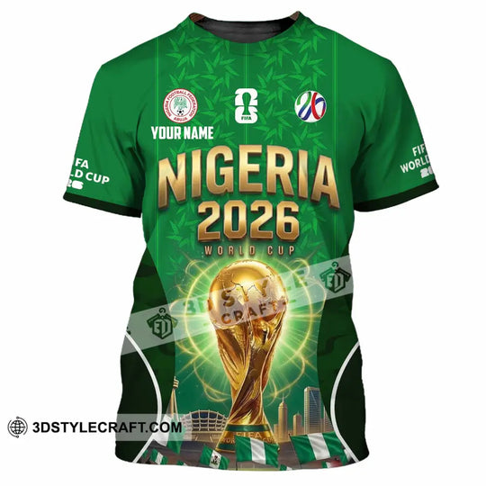 Unisex Shirt - Custom Nigeria World Cup 2026 Shirt style option 4