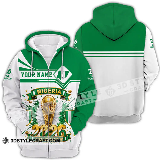 Unisex Shirt - Custom Nigeria World Cup 2026 Shirt style option 4