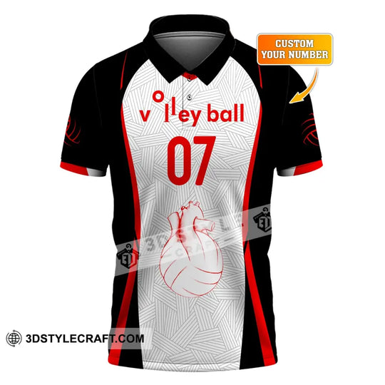 Unisex Shirt, Custom Number Volleyball Shirt, Volleyball Hoodie, Volleyball Team T-Shirt, Gift for Volleyball Players style option 1
