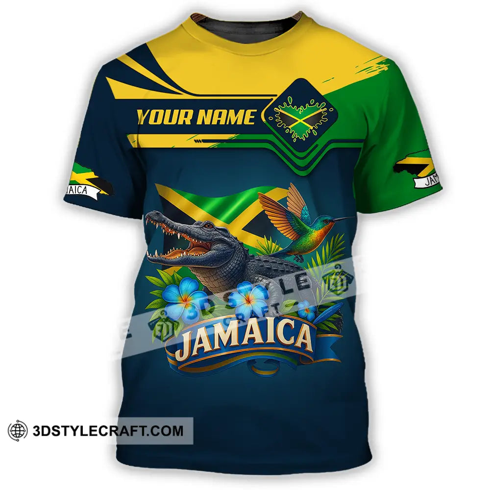 Unisex Shirt - Custom One Love Jamaica Shirt T-Shirt / S T-shirt