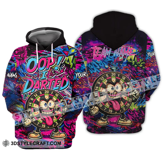 Unisex Shirt - Custom Oops I Darted 3D Shirt style option 4