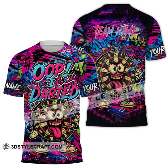 Unisex Shirt - Custom Oops I Darted 3D Shirt style option 2