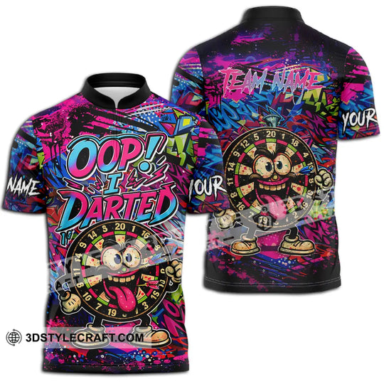 Unisex Shirt - Custom Oops I Darted 3D Shirt style option 3