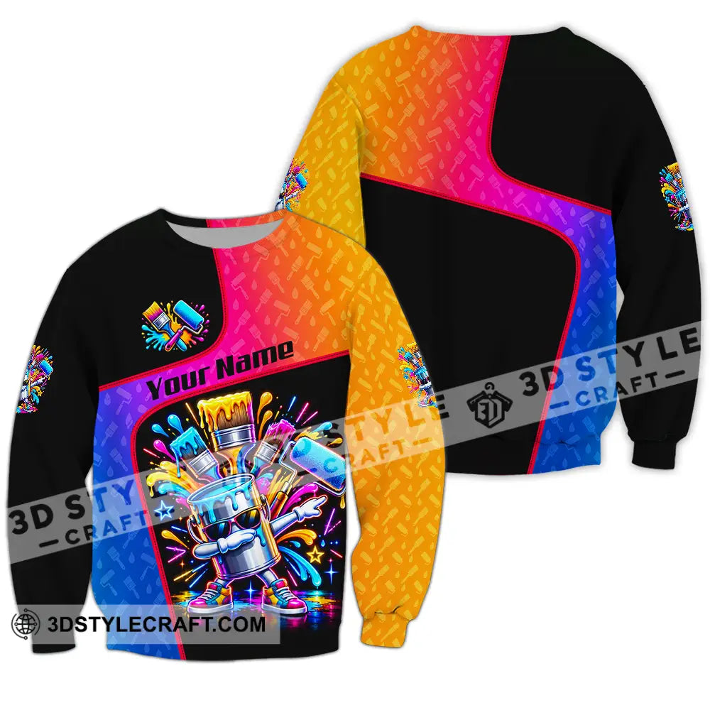 Unisex Shirt - Custom Painter Shirt - Long Sleeve / S - T-shirt