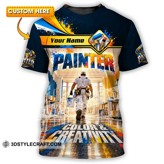 Unisex Shirt - Custom Painter Shirt style option 1