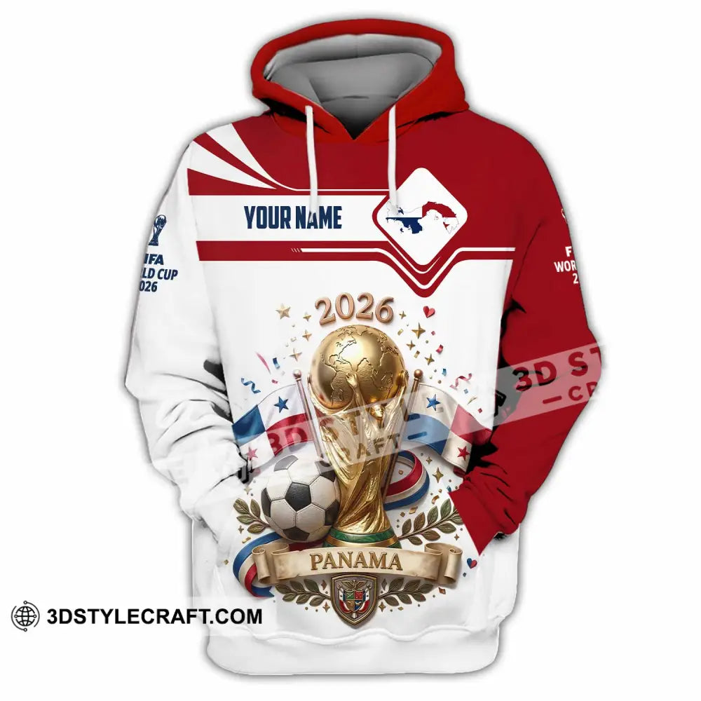Unisex Shirt - Custom Panama World Cup 2026 3D Shirt - Hoodie / S - T-shirt