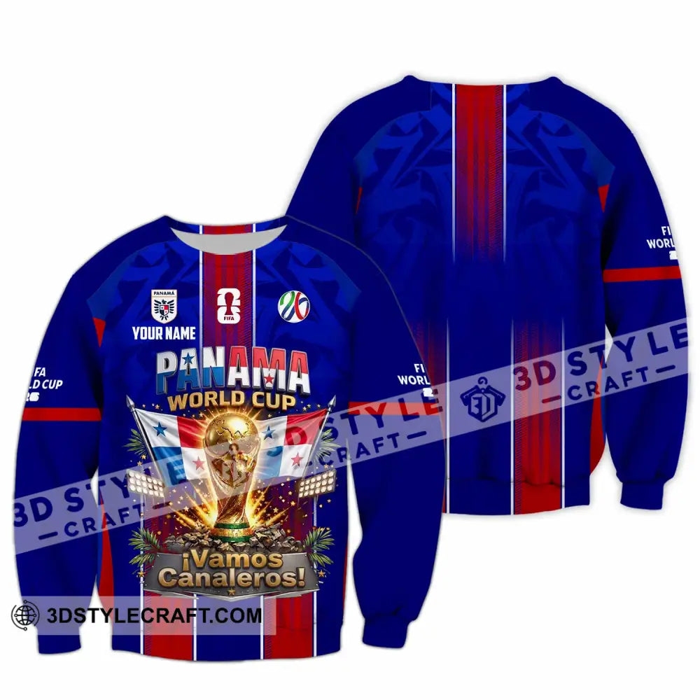 Unisex Shirt - Custom Panama World Cup 2026 Shirt - Long Sleeve / S - T-shirt