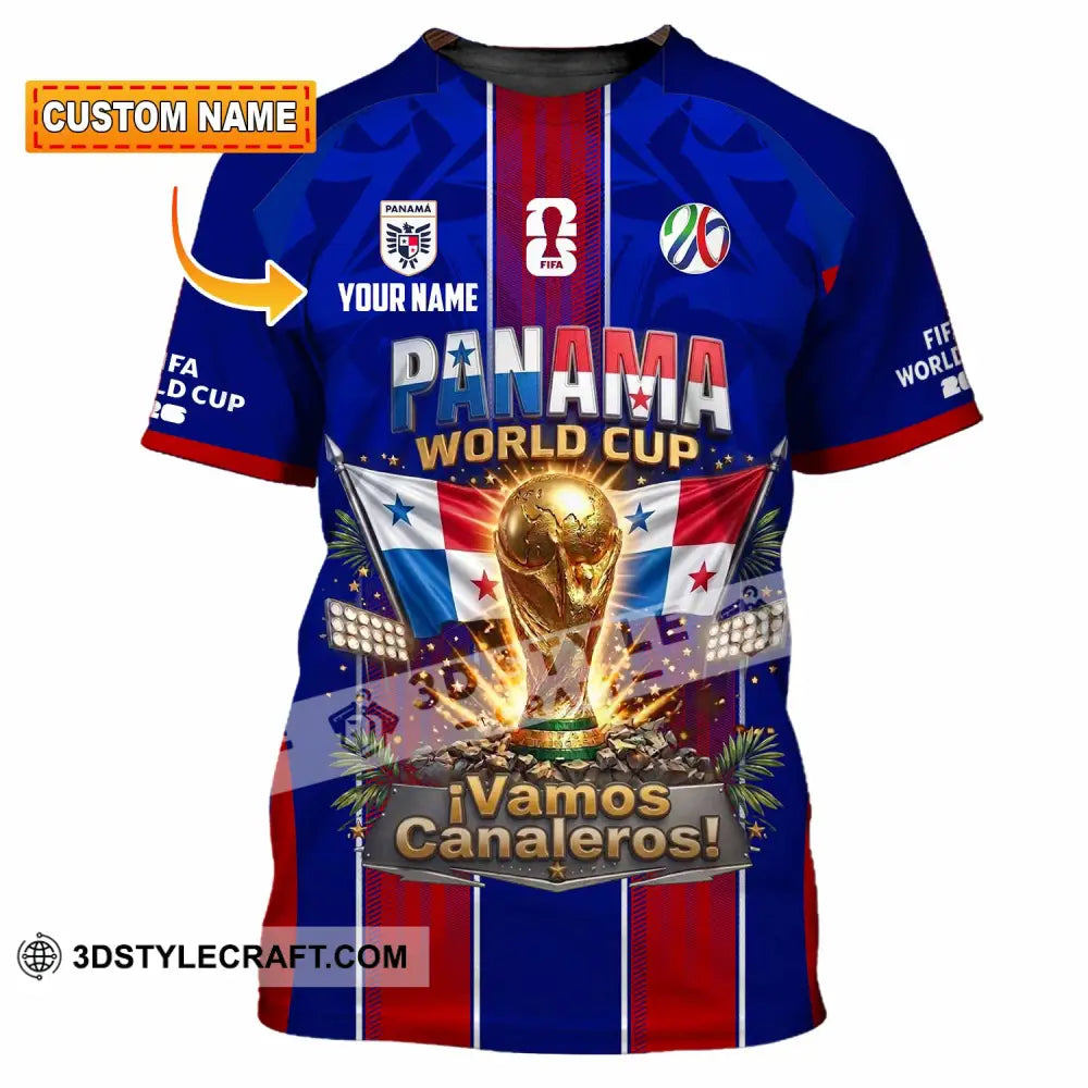 Unisex Shirt - Custom Panama World Cup 2026 Shirt - T-shirt