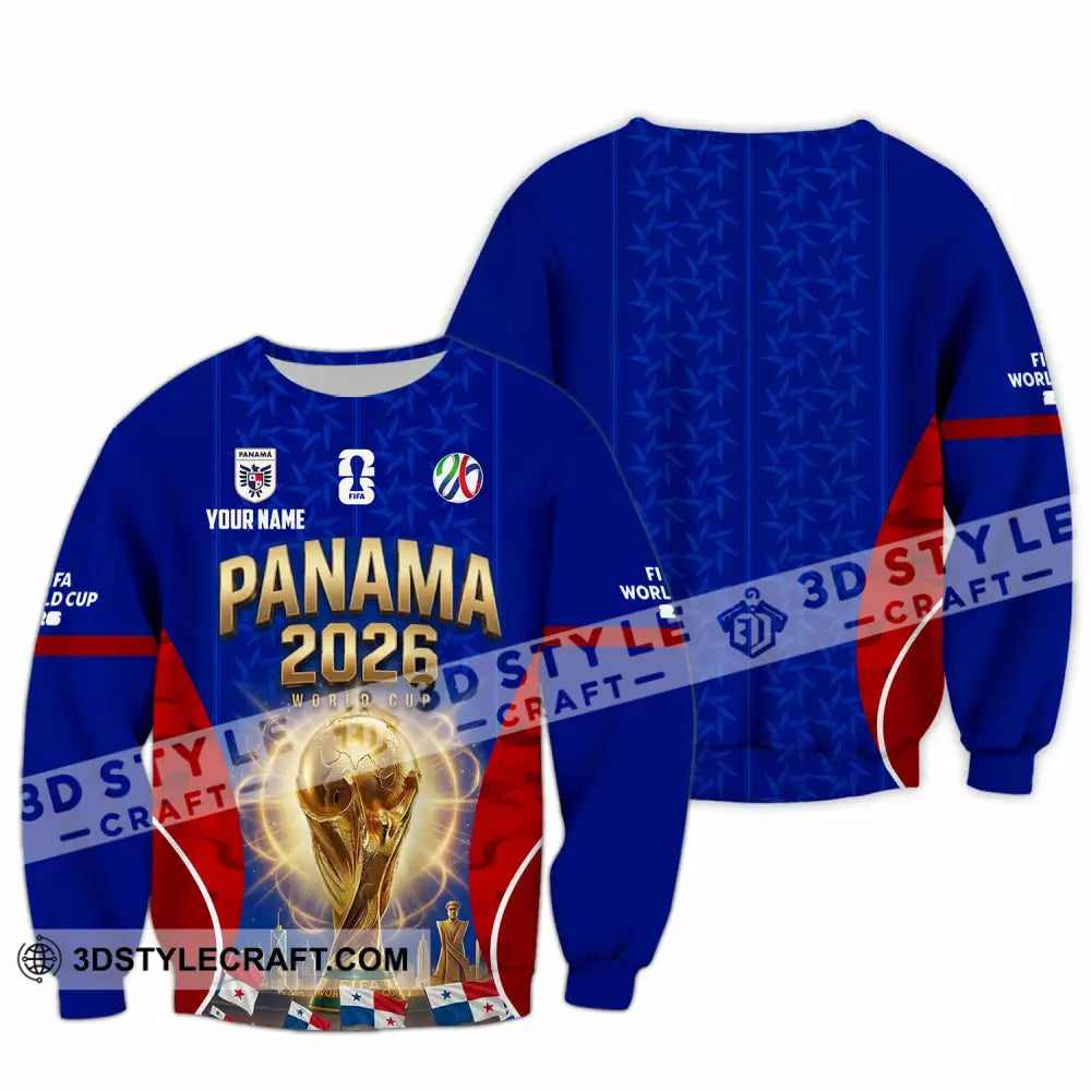 Unisex Shirt - Custom Panama World Cup 2026 Shirt - Long Sleeve / S - T-shirt