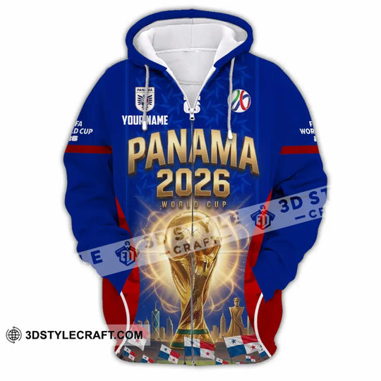 Unisex Shirt - Custom Panama World Cup 2026 Shirt style option 3