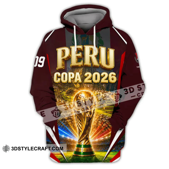 Unisex Shirt - Custom Peru Copa 2026 Shirt style option 2
