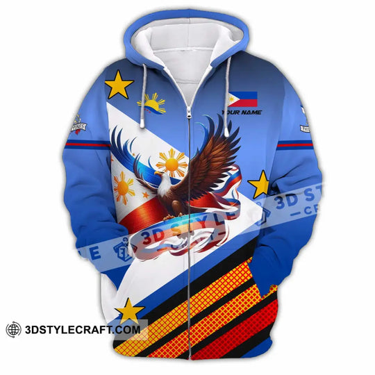 Unisex Shirt - Custom Philippines 3D Shirt style option 4