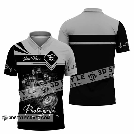Unisex Shirt - Custom Photograph 3D Shirt style option 3
