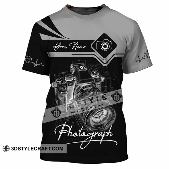 Unisex Shirt - Custom Photograph 3D Shirt style option 1