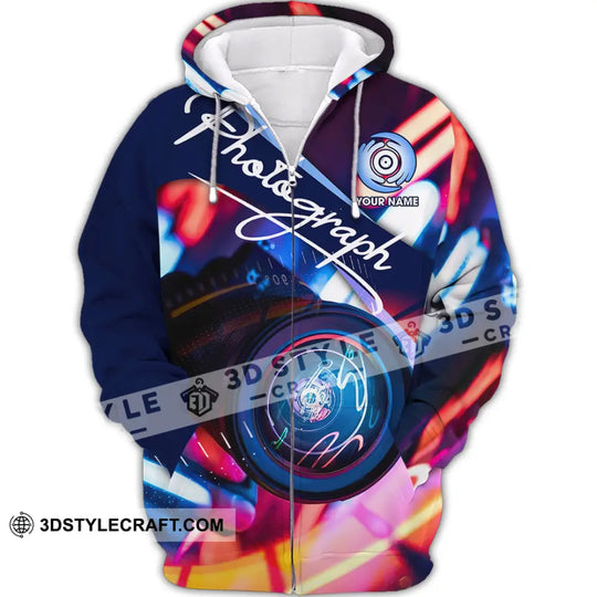Unisex Shirt - Custom Photograph 3D Shirt style option 2
