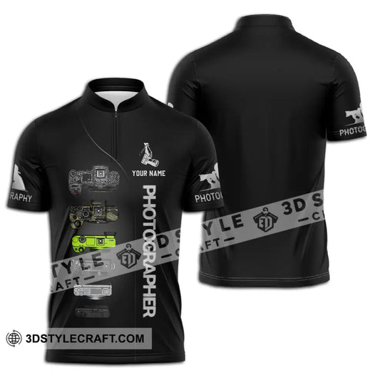 Unisex Shirt - Custom Photographer 3D Shirt style option 2
