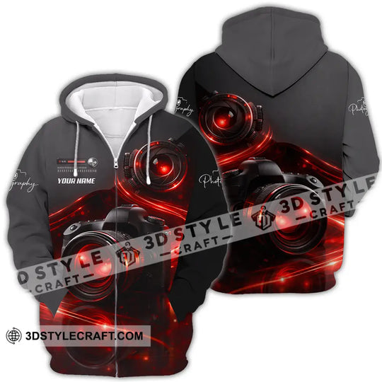 Unisex Shirt - Custom Photography 3D Shirt style option 4