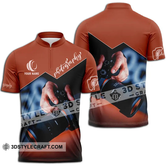 Unisex Shirt - Custom Photography 3D Shirt style option 2