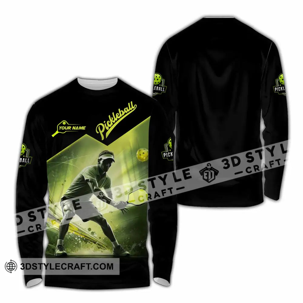 Unisex Shirt - Custom Pickleball 3D Shirt Long Sleeve Shirt / S T-shirt