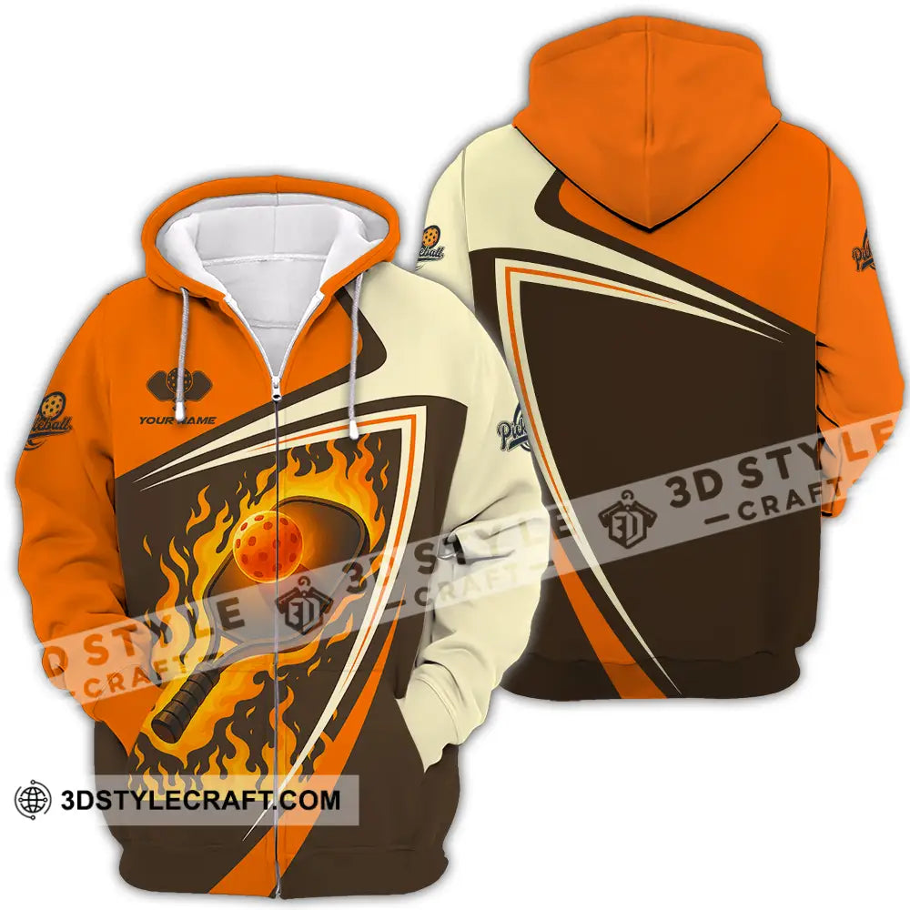 Unisex Shirt - Custom Pickleball Sport Shirt Zipper Hoodie / S T-shirt