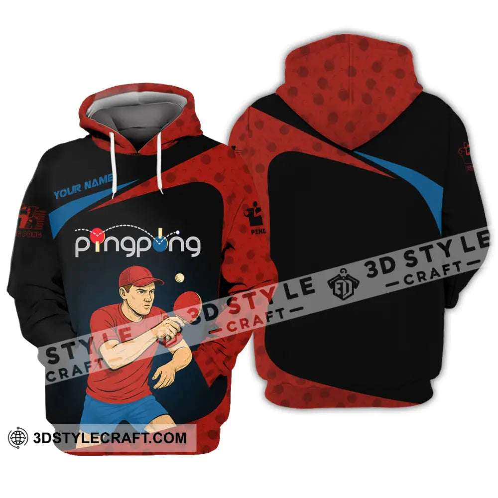 Unisex Shirt - Custom Ping Pong Shirt Hoodie / S T-shirt