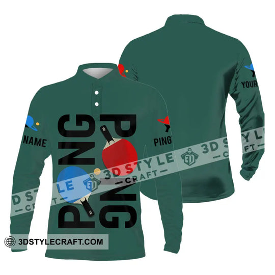 Unisex Shirt - Custom Ping Pong Shirt style option 3