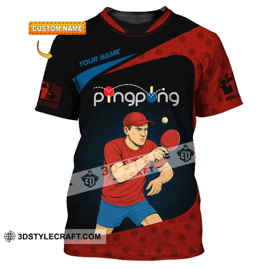 Unisex Shirt - Custom Ping Pong Shirt style option 1