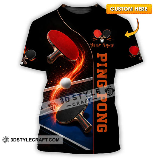 Unisex Shirt - Custom Ping Pong Shirt - T-shirt