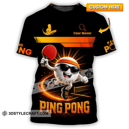Unisex Shirt - Custom Ping Pong Shirt - T-shirt